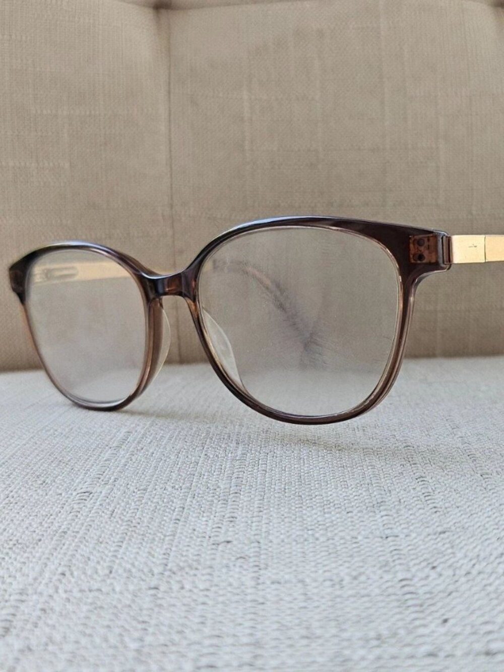 b.e bio eyes Eyeglasses Frame Brown Tone Eyewear CALLA BE222 SHND Glasses